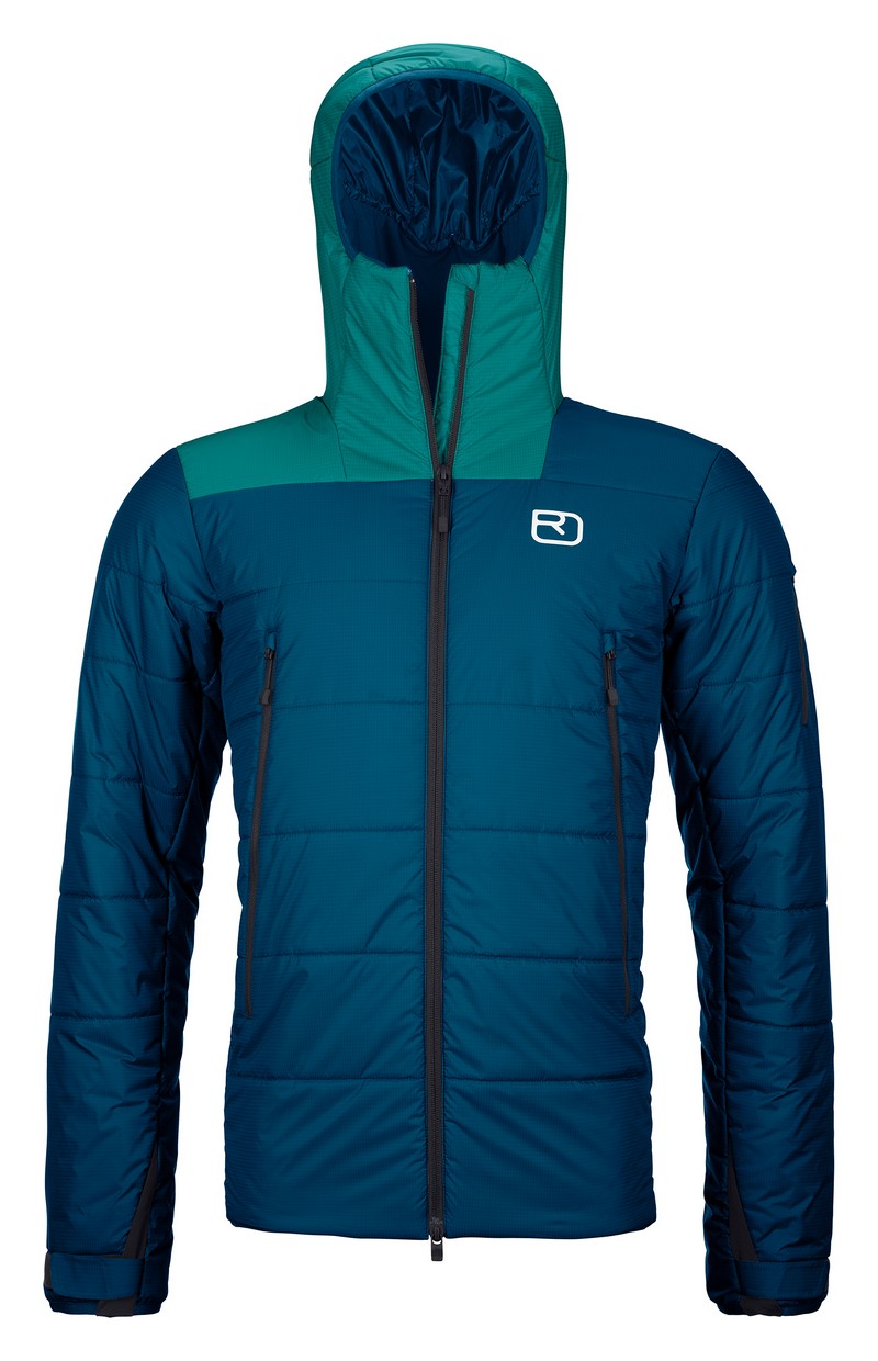 Ortovox "Swisswool Zinal Jacket M" - petrol blue