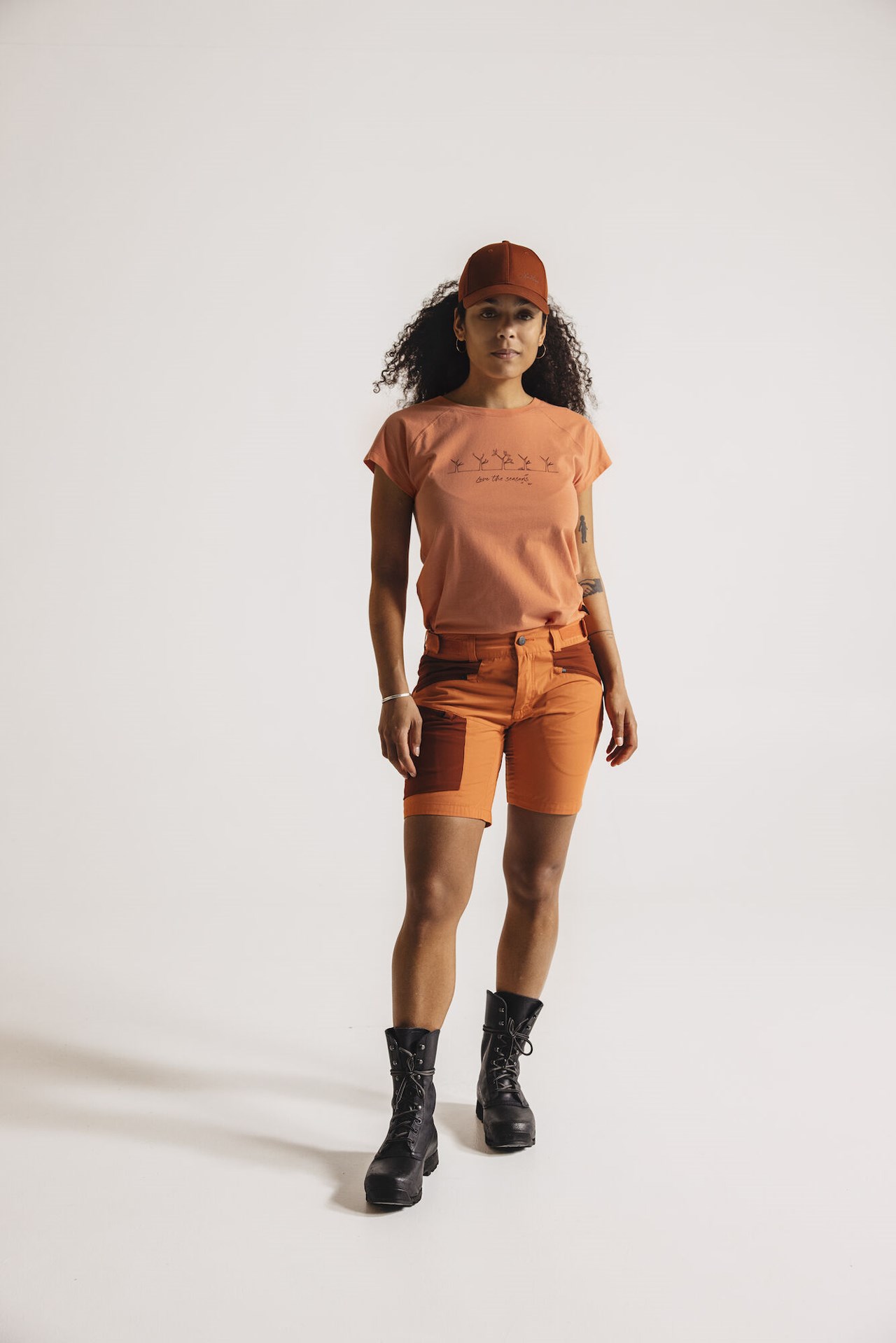 Lundhags "Makke Lt Ws Shorts" - coral/rust