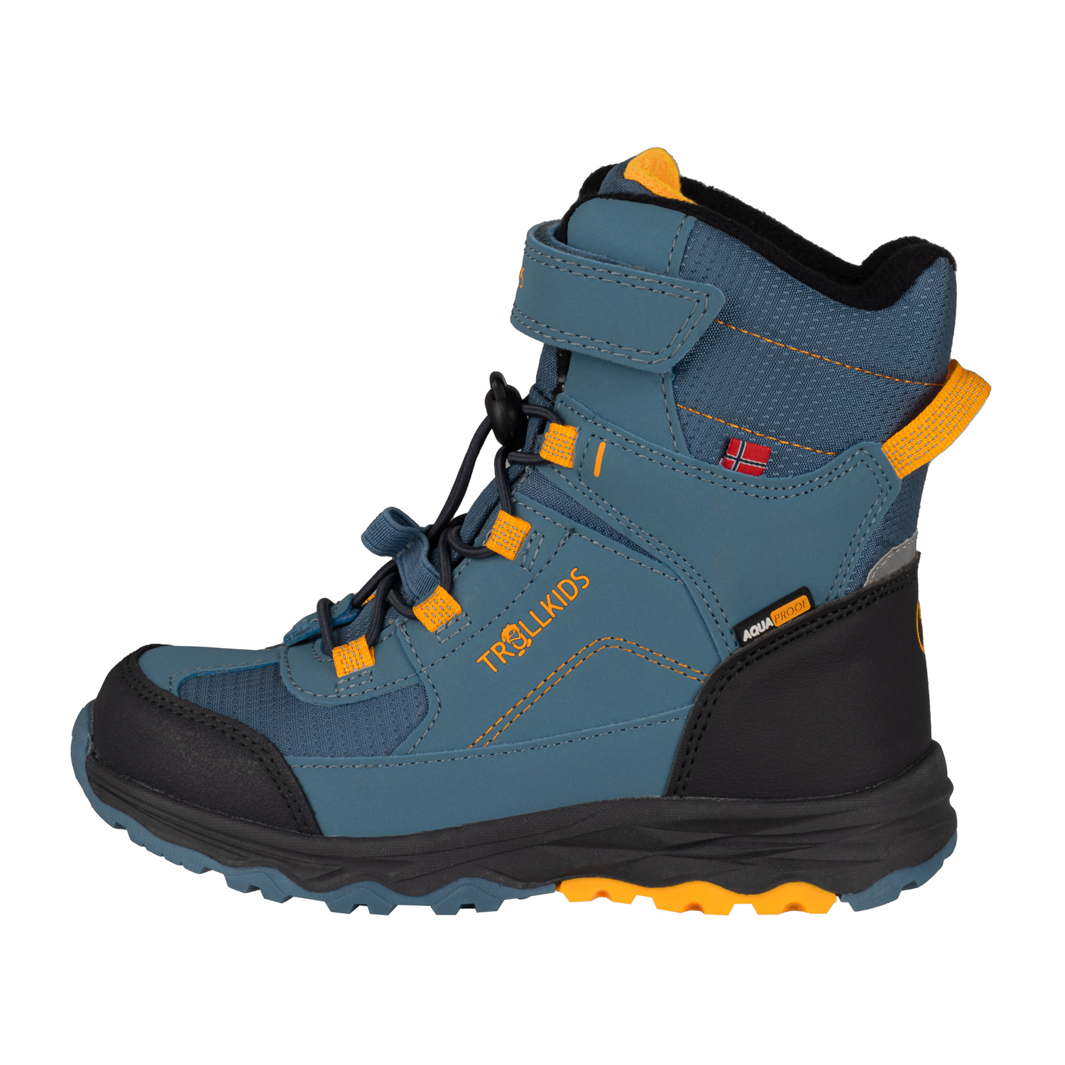 Trollkids "Kids Hafjell Winter Boots XT" - steel blue