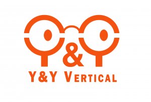 Y&Y Vertical Sicherungsbrille "Classic" - blue