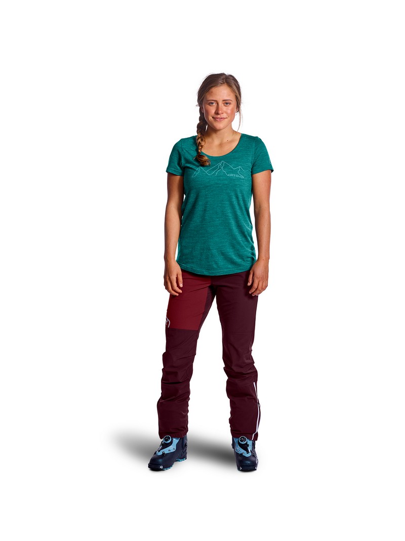 Ortovox "150 Cool Mountain Face TS W" - pacific green