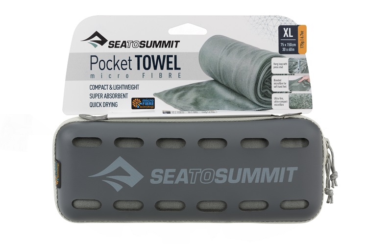Sea to Summit "Pocket Towel" - grey