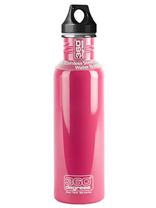 360 Degrees "Drink Bottle 750ml" - pink