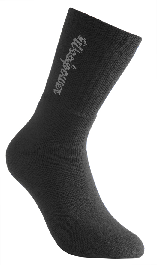 Woolpower "400 Socks Classic Logo" - black